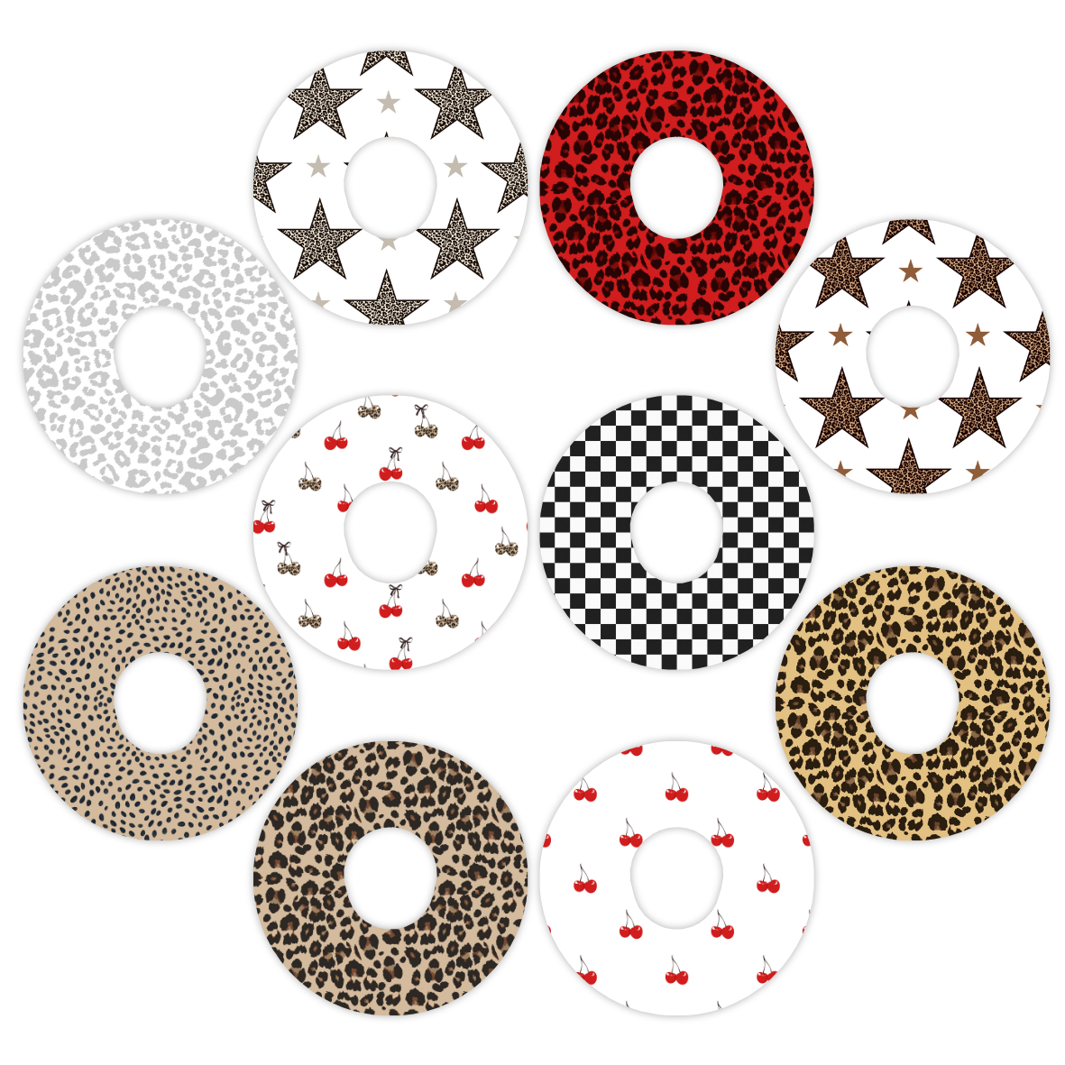 Dexcom Leopard Luxe Mixed Design Patches