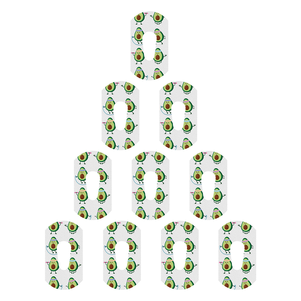 Dexcom Avocado Design Patches