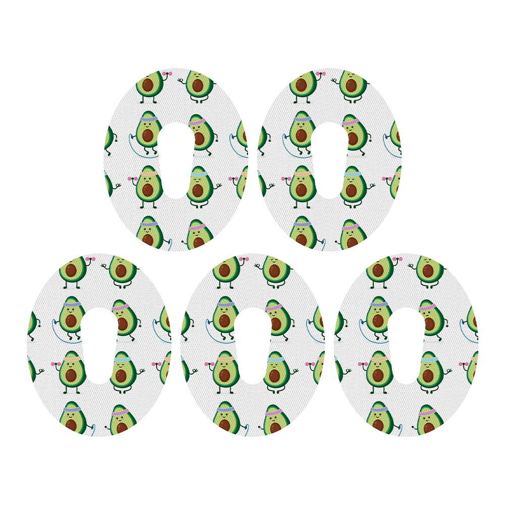 Dexcom Avocado Design Patches