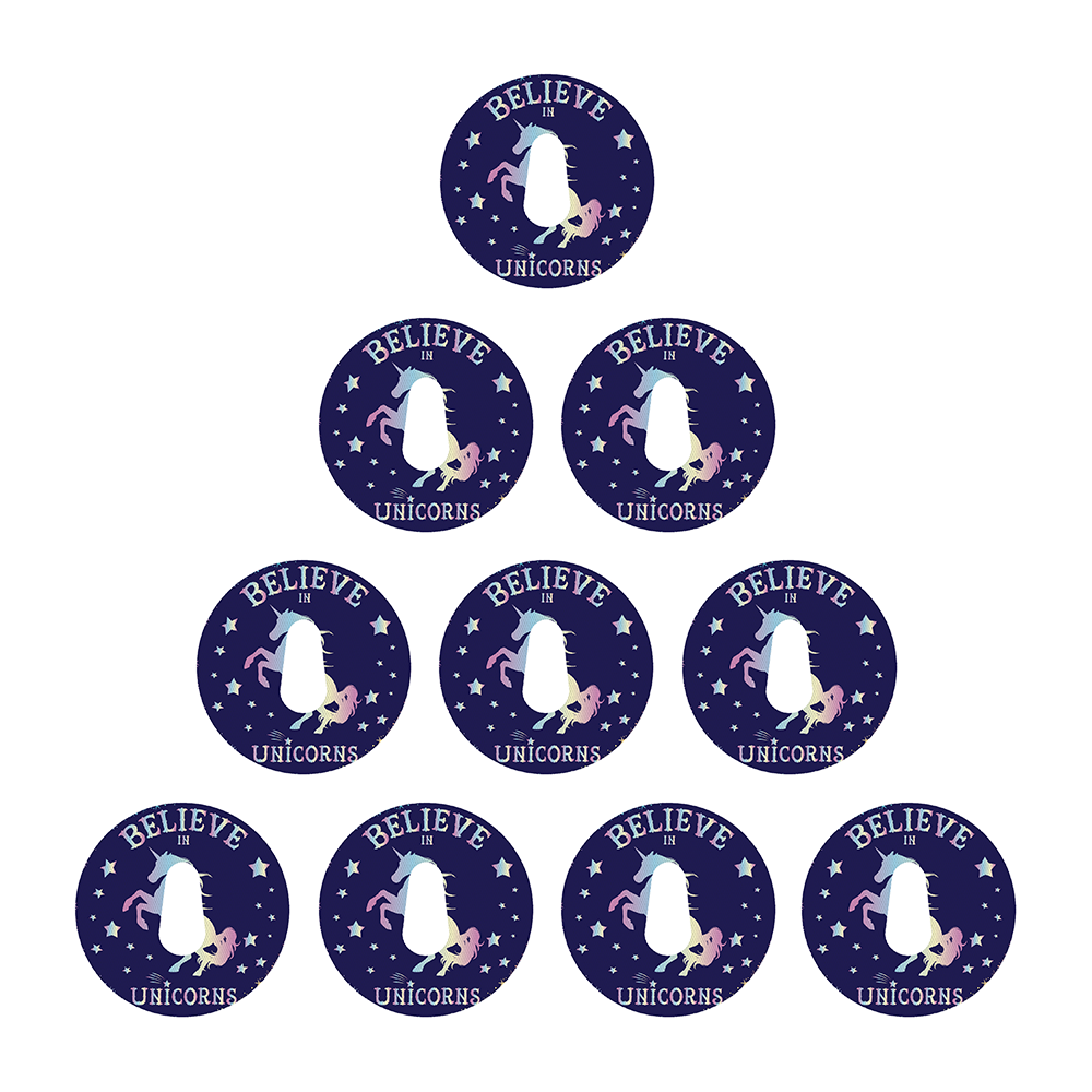Dexcom Believe In Unicorns Design Patches