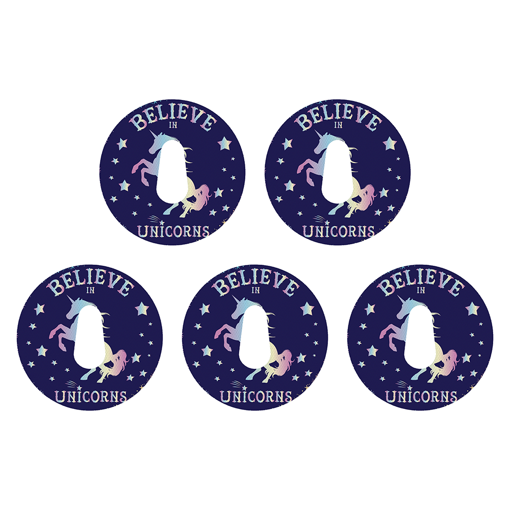 Dexcom Believe In Unicorns Design Patches