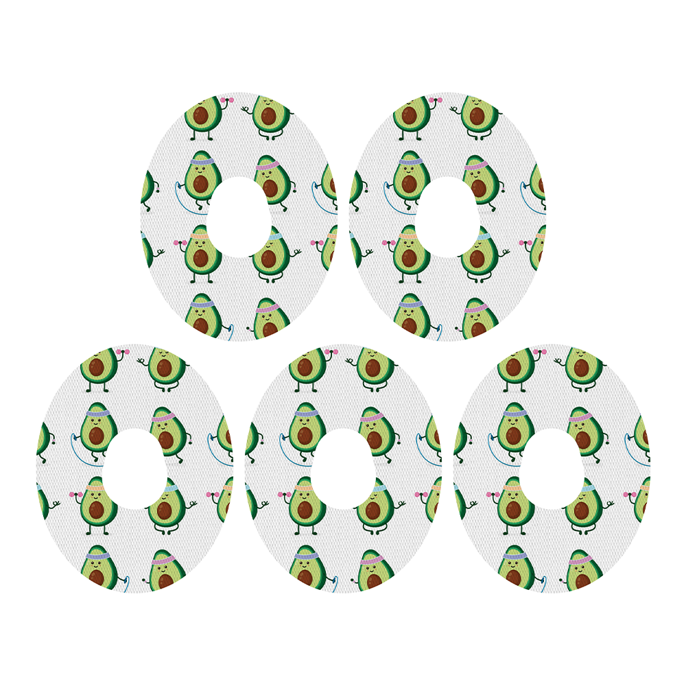Dexcom Avocado Design Patches