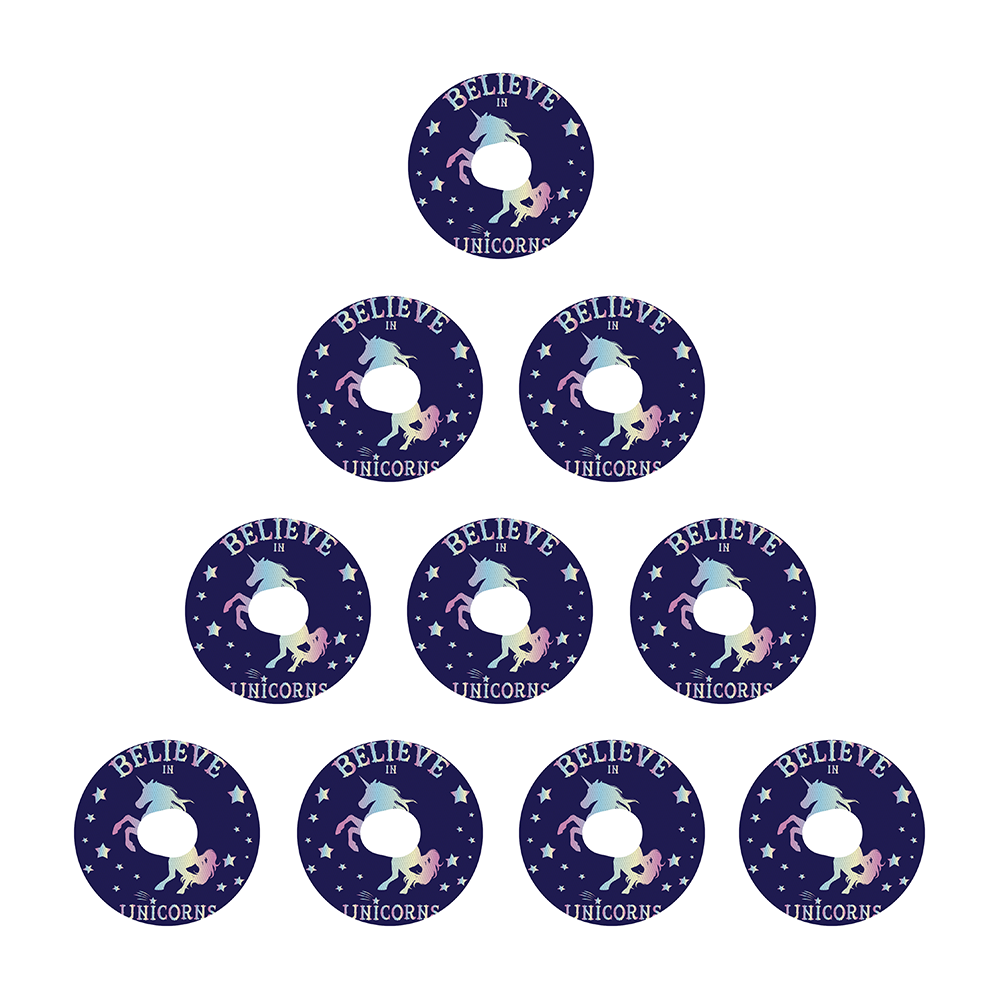 Dexcom Believe In Unicorns Design Patches