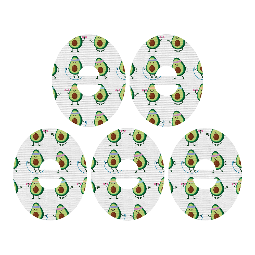 Dexcom Avocado Design Patches