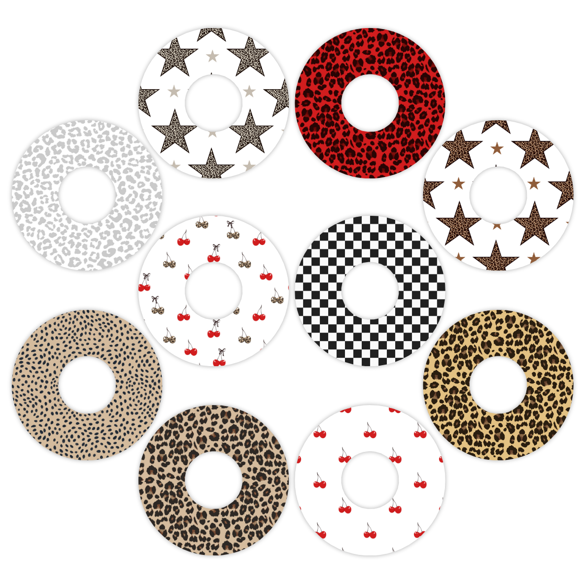 Freestyle Libre Leopard Luxe Mixed Design Patches