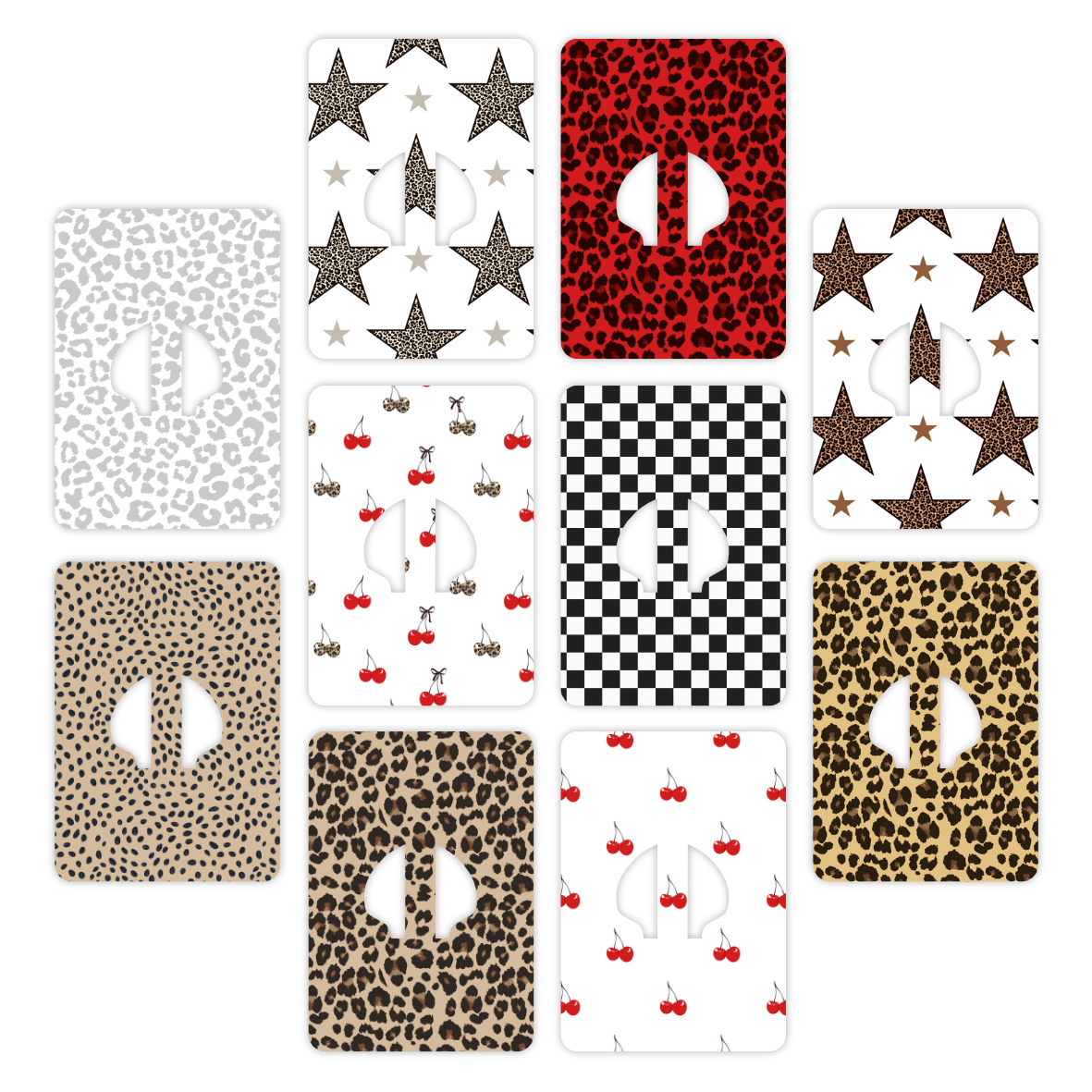 Medtronic Leopard Luxe Mix Design Patches