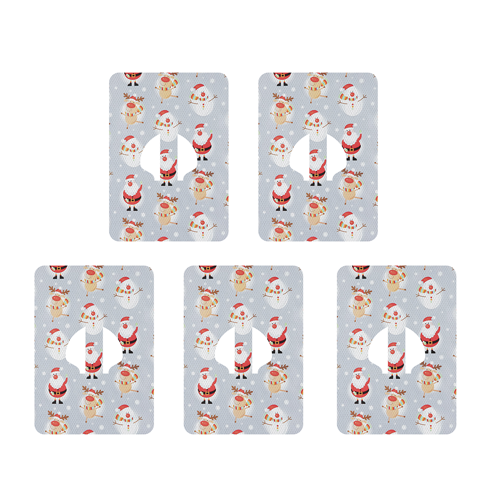 Christmas Characters decorative adhesive patches - all devices.