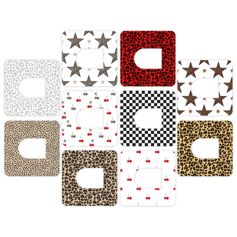 Omnipod Leopard Luxe Mix Design Patches