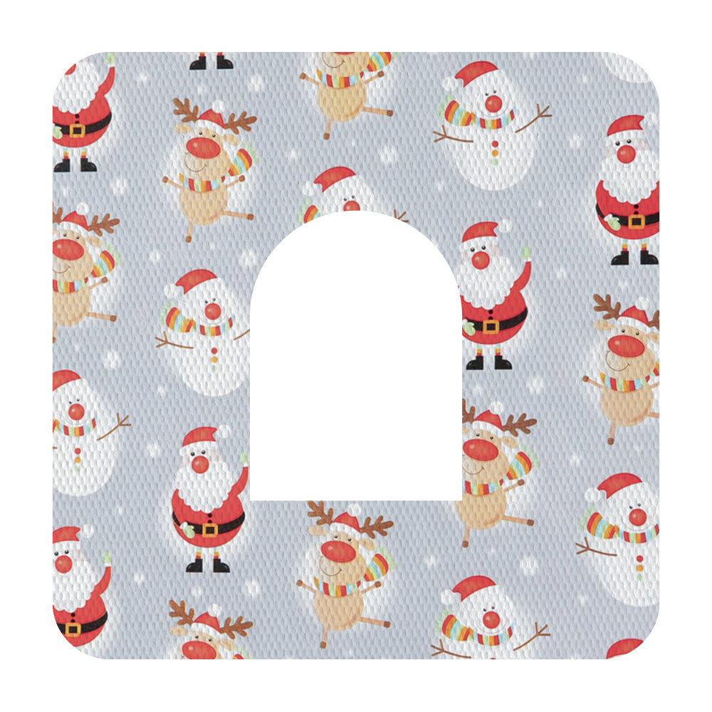 Christmas Characters decorative adhesive patches - all devices.