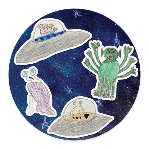 Aliens Mixed 5 pack - Diabetes Camps Victoria Fundraiser