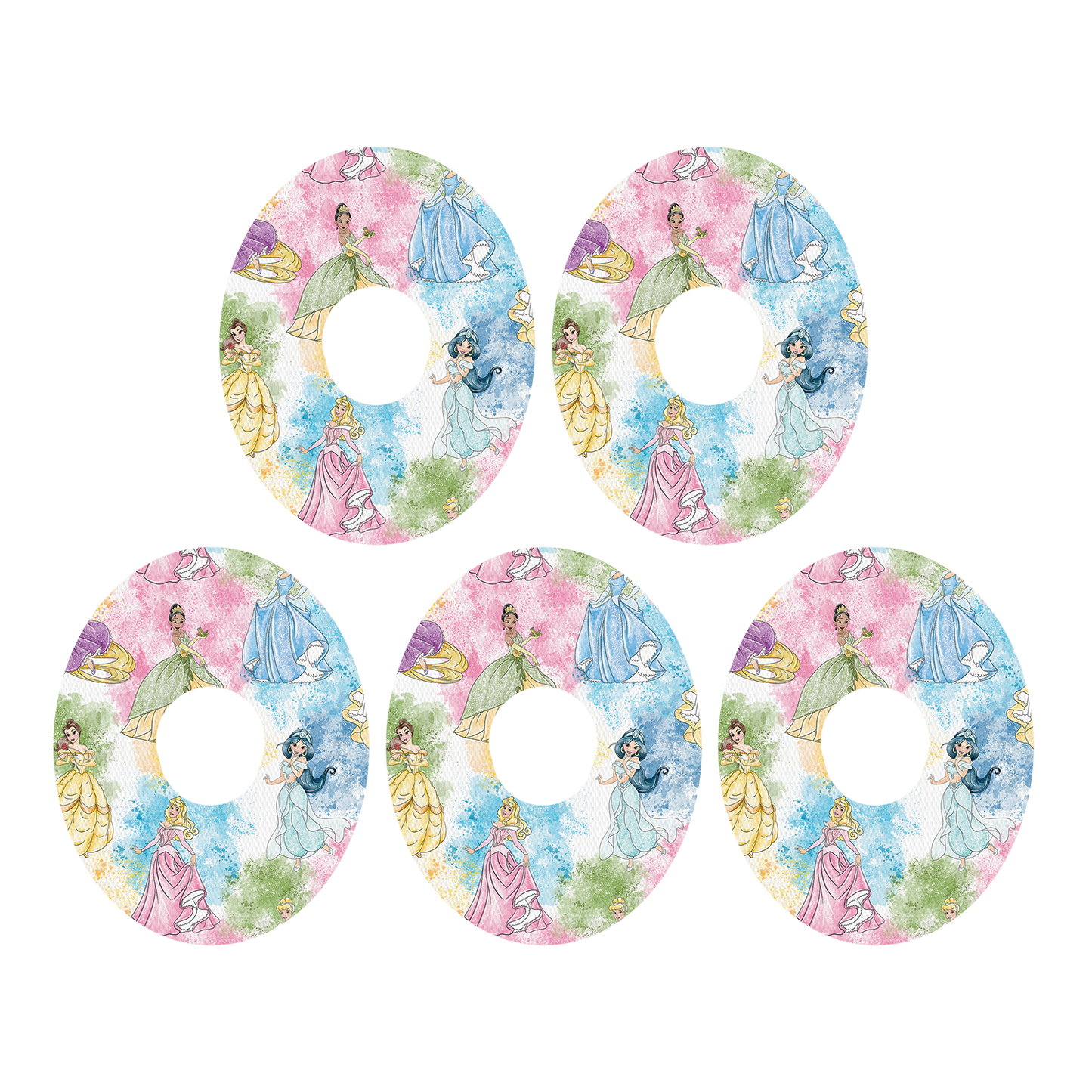 Dexcom Disney Princesses Design Patches