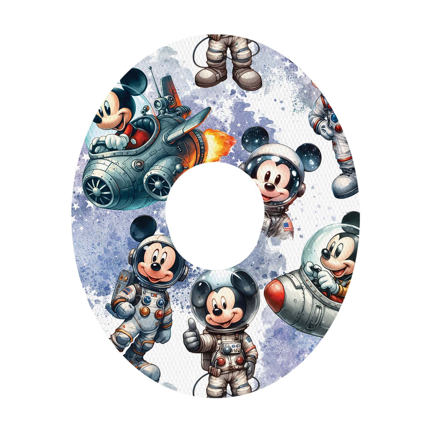 Dexcom Mickey Space Design Patches