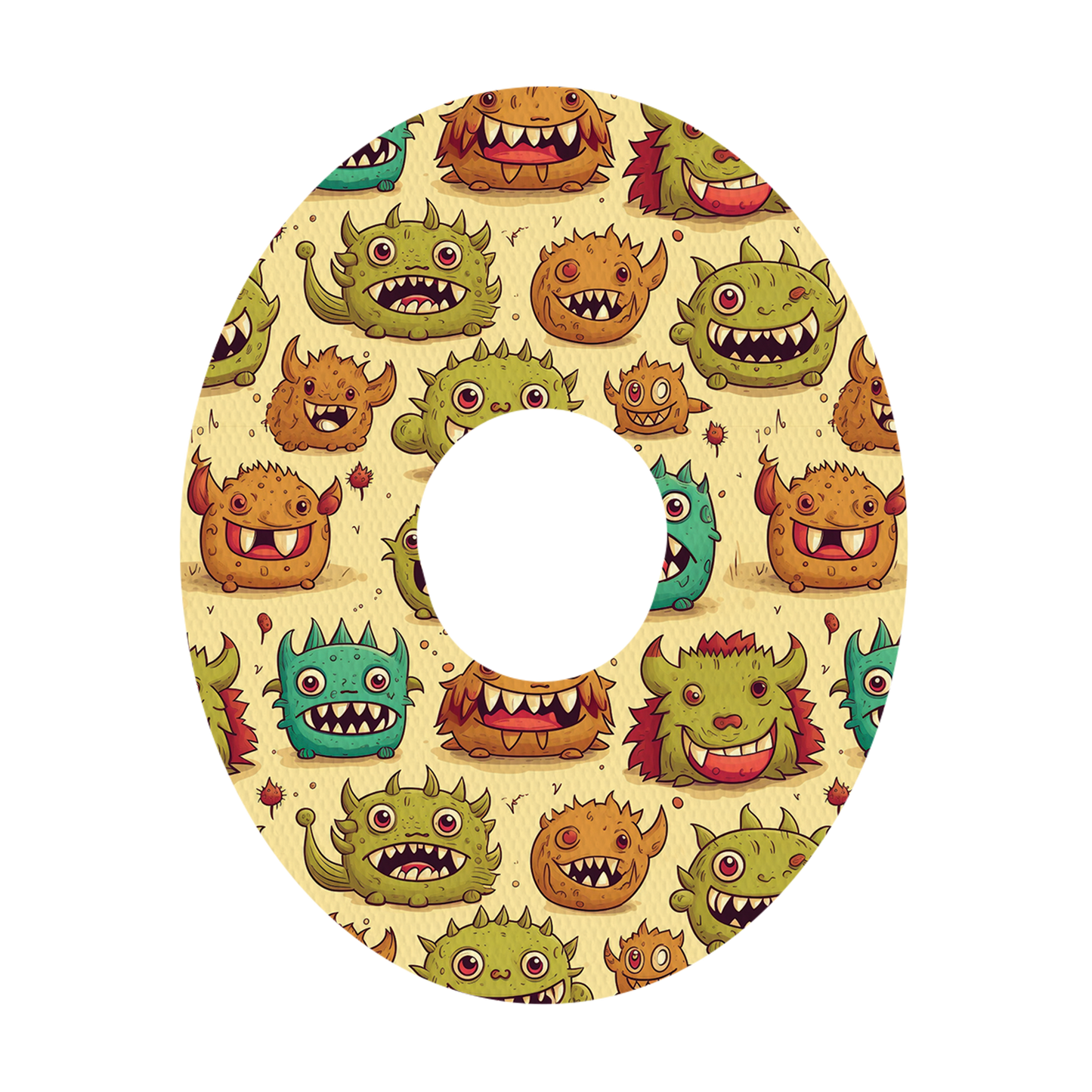Dexcom Monsters Mix Design Patches
