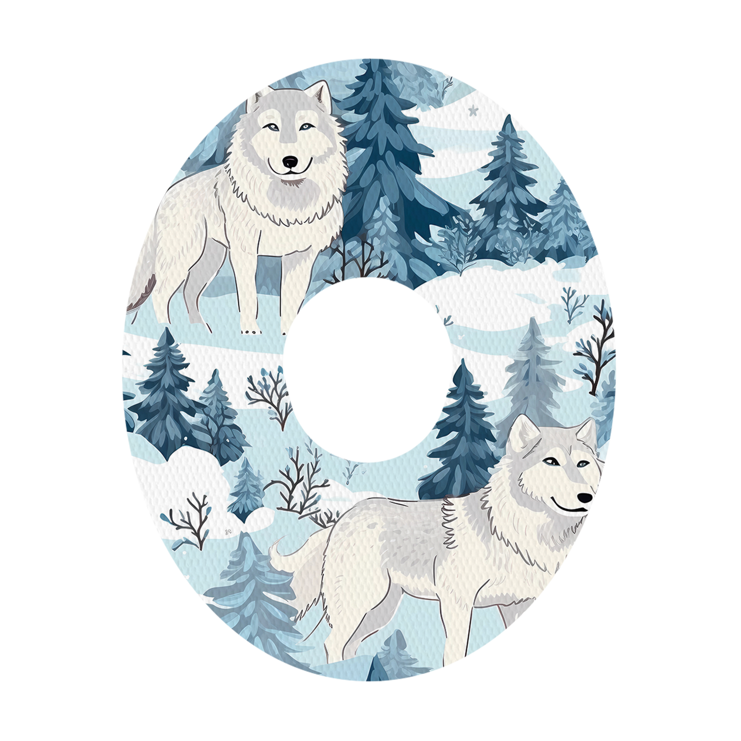 Dexcom Winter Animals Mix Design Patches