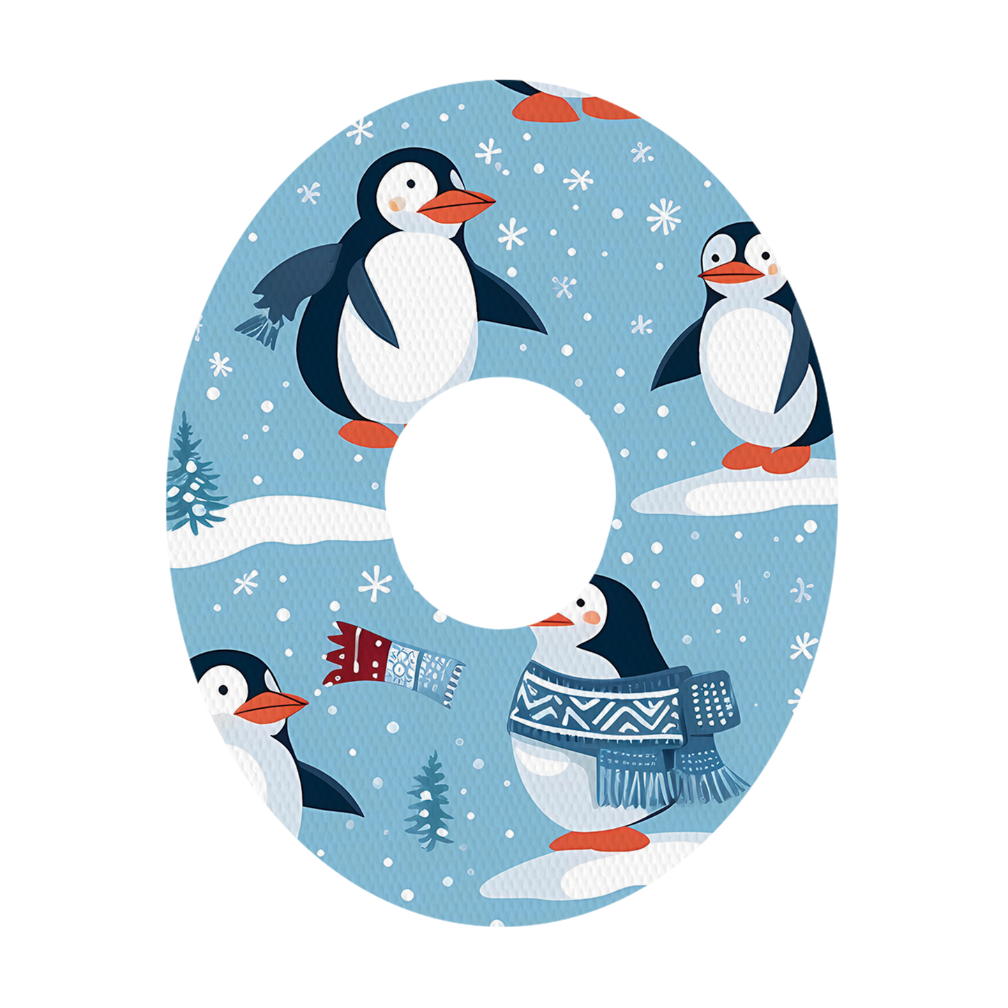 Dexcom Winter Animals Mix Design Patches