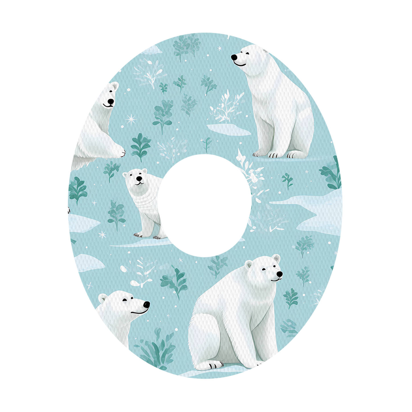 Dexcom Winter Animals Mix Design Patches
