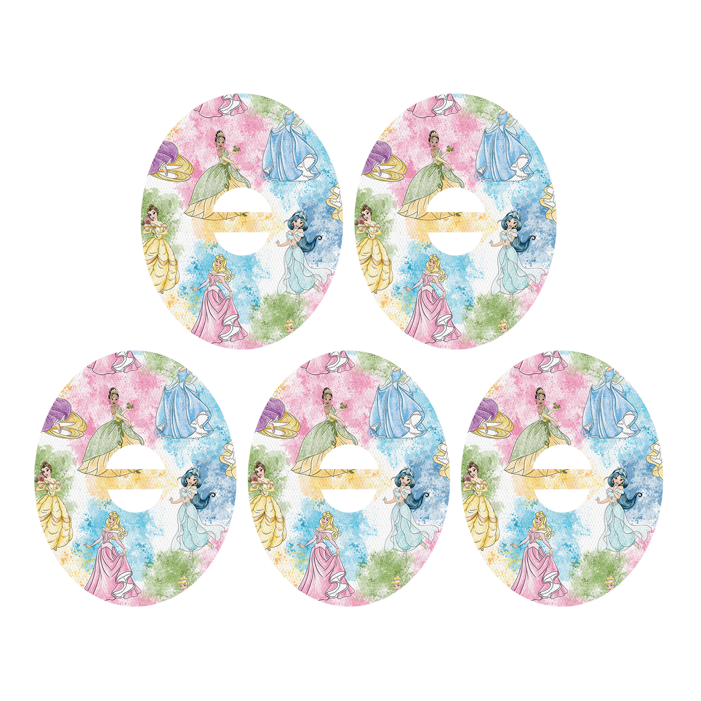 Dexcom Disney Princesses Design Patches