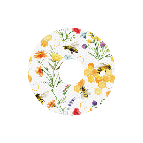 Freestyle Libre Bees and Flowers Design Patches