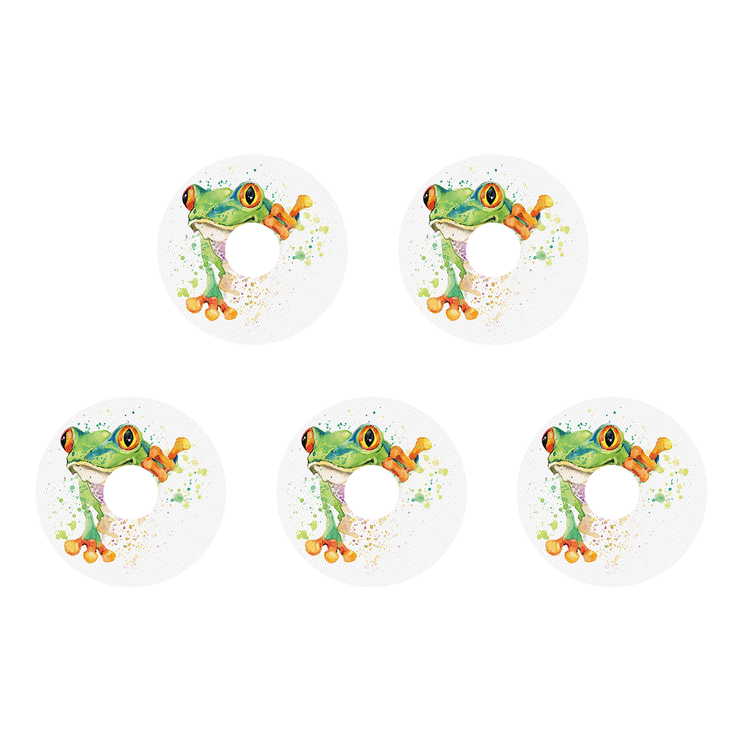Freestyle Libre Frog Design Patches