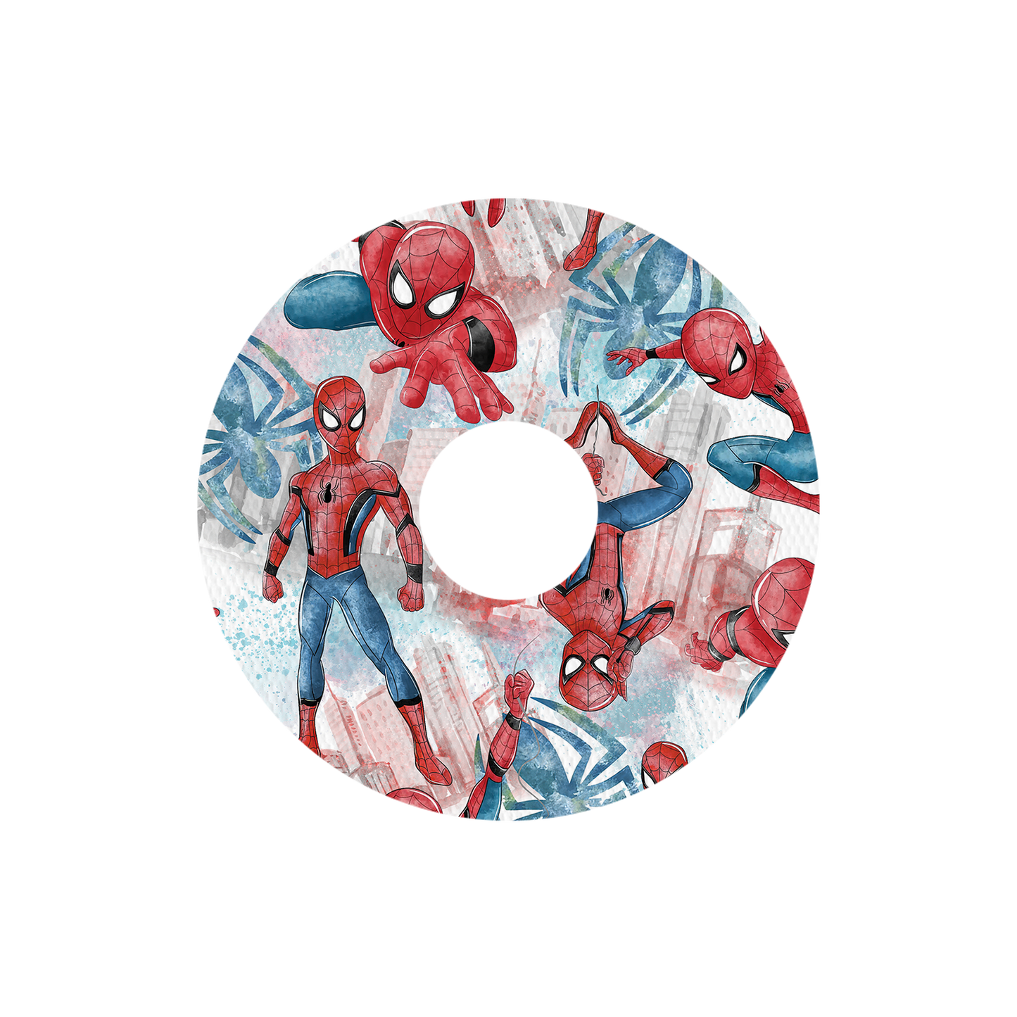 Freestyle Libre Spiderman Design Patches