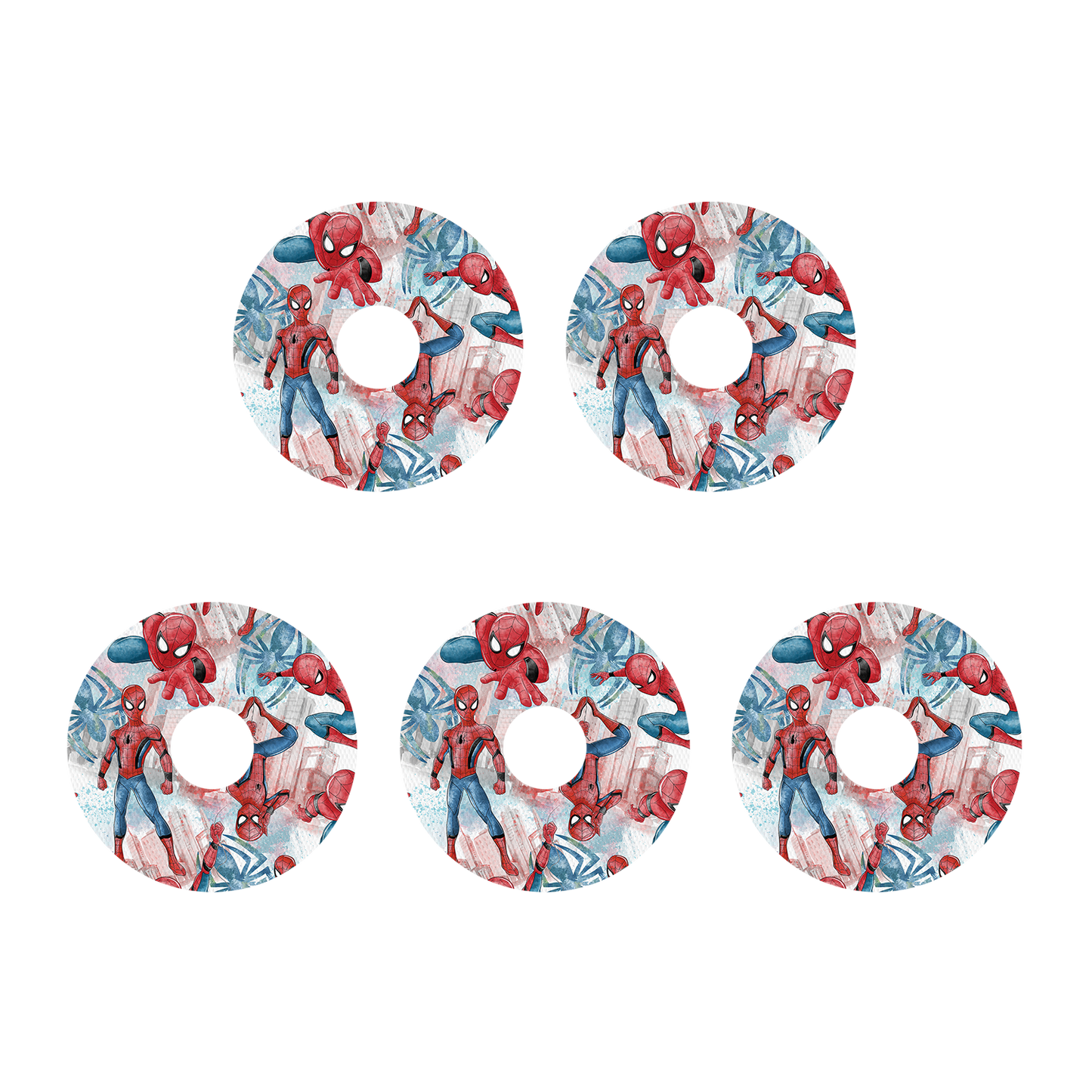 Freestyle Libre Spiderman Design Patches