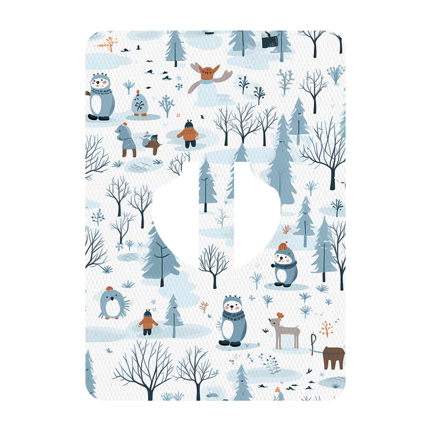 Medtronic Winter Animals Mix Design Patches