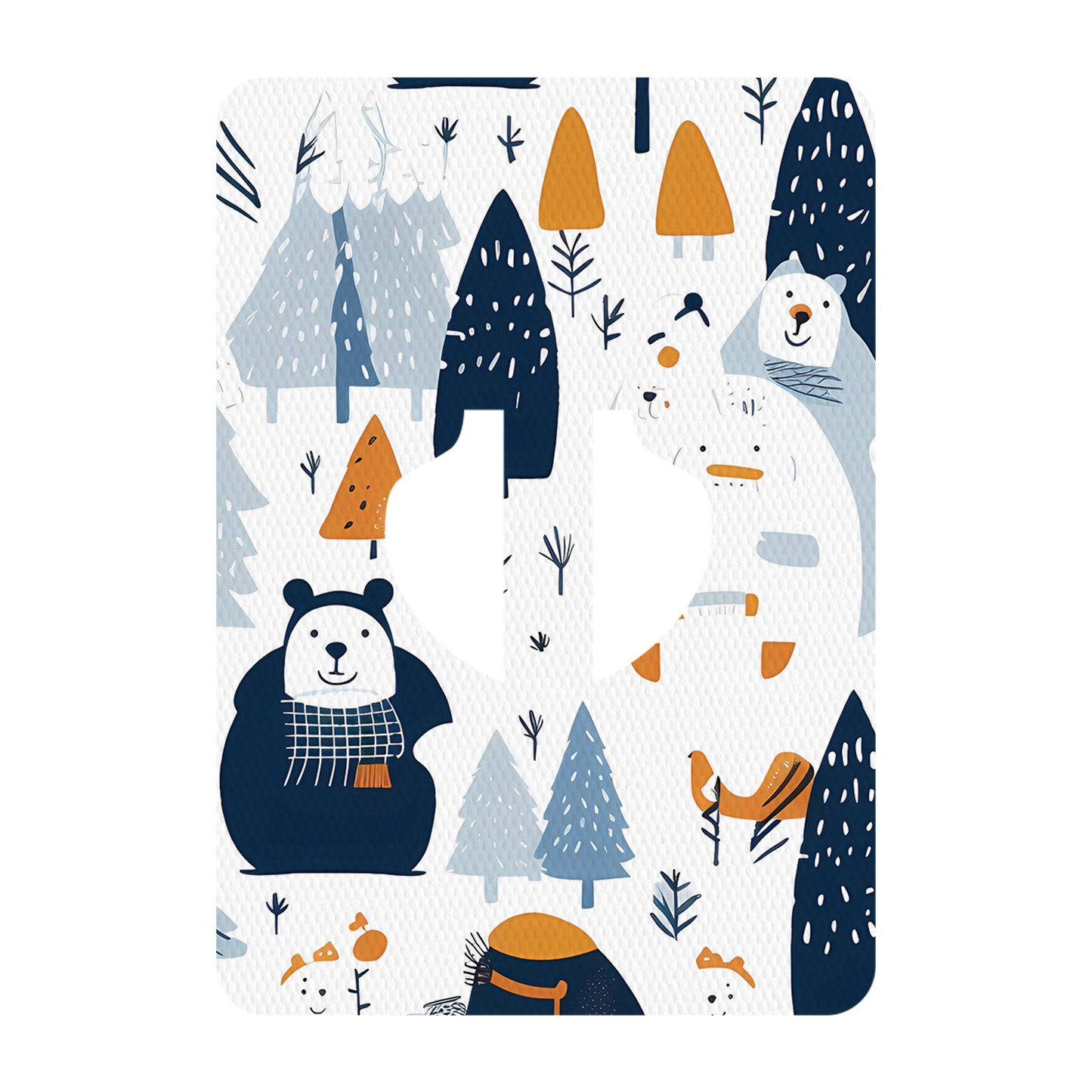 Medtronic Winter Animals Mix Design Patches