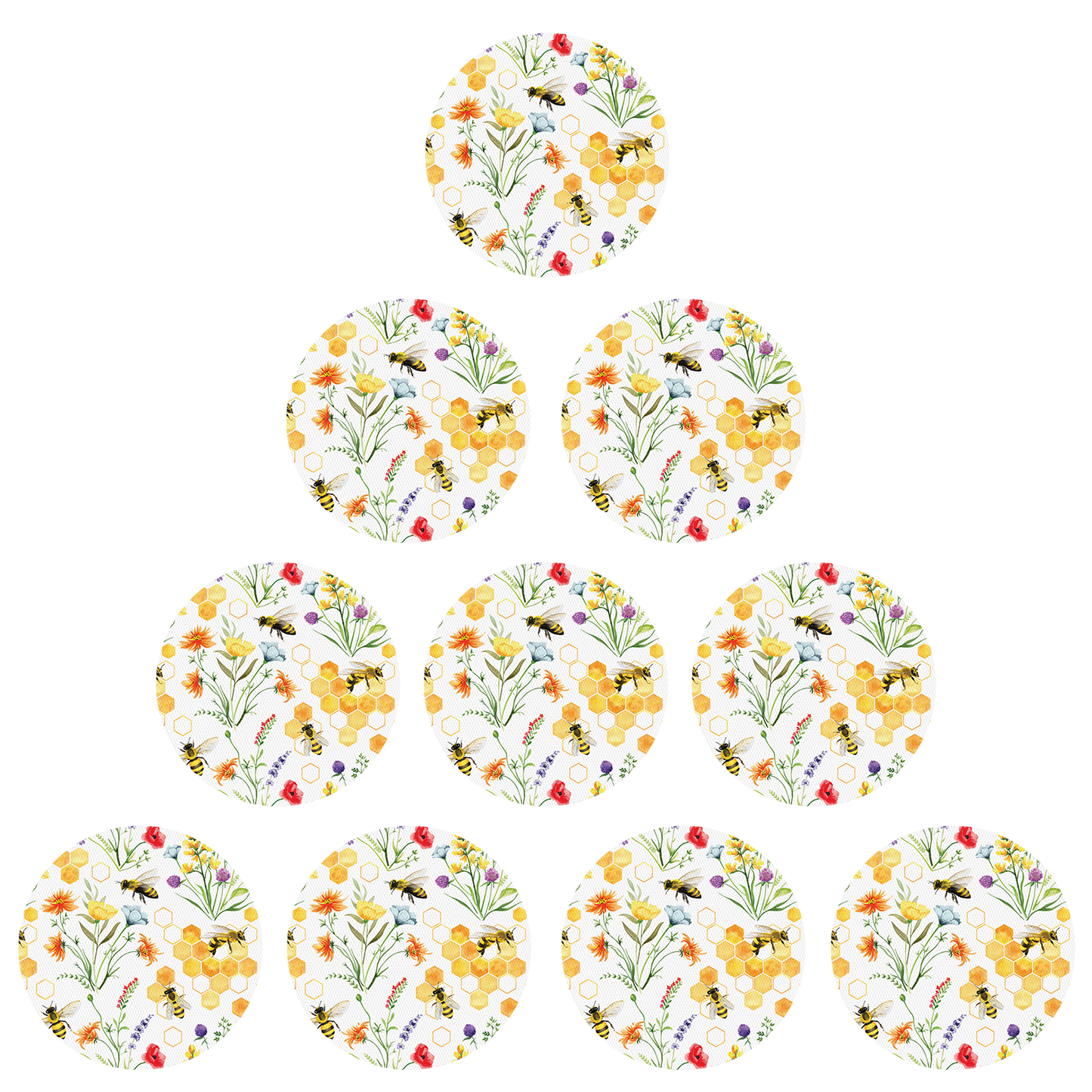 Dexcom Bees and Flowers Design Patches