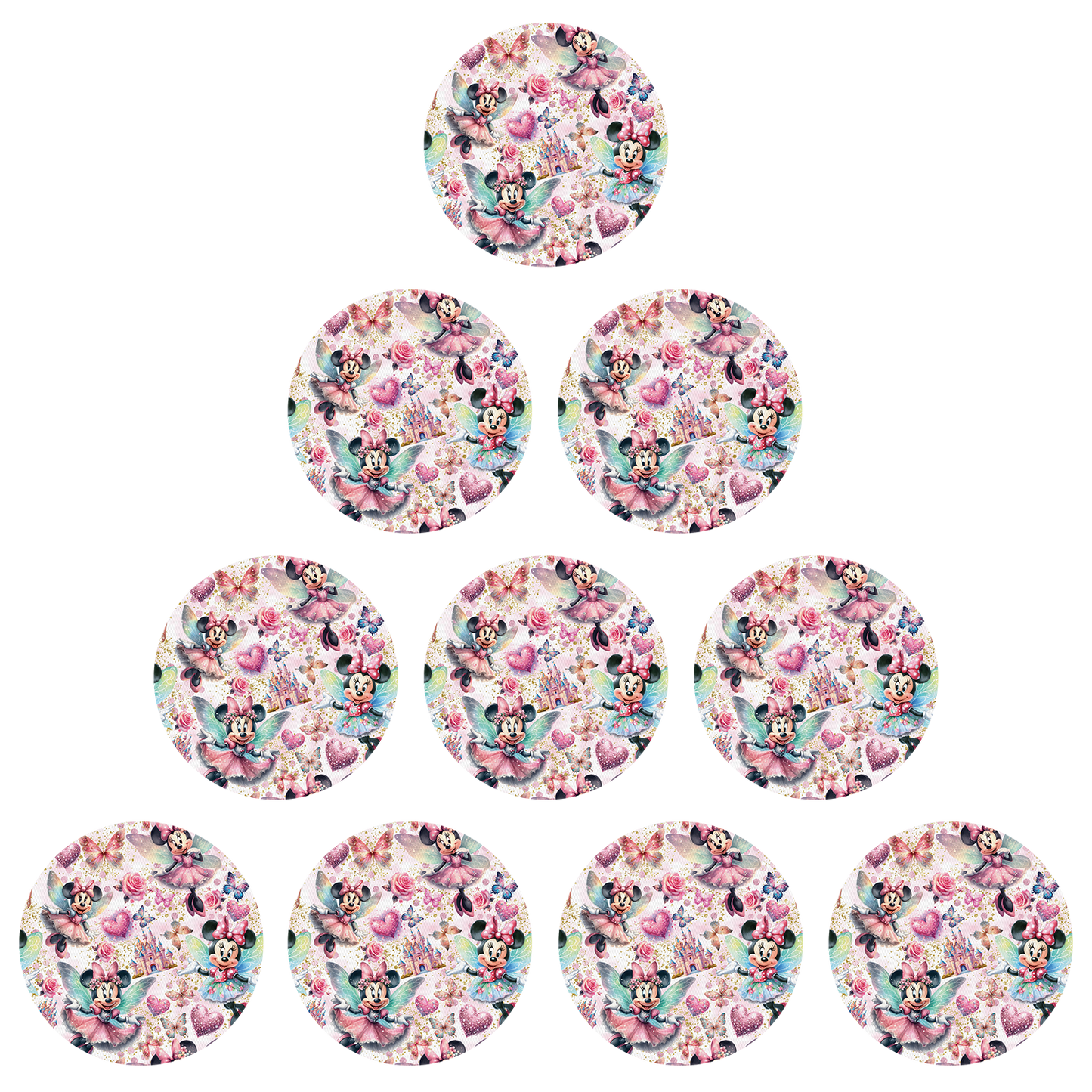 Dexcom Minnie Fairy Princess Design Patches