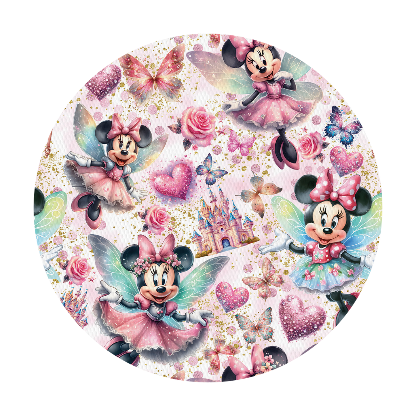 Omnipod Minnie Fairy Princess Design Patches