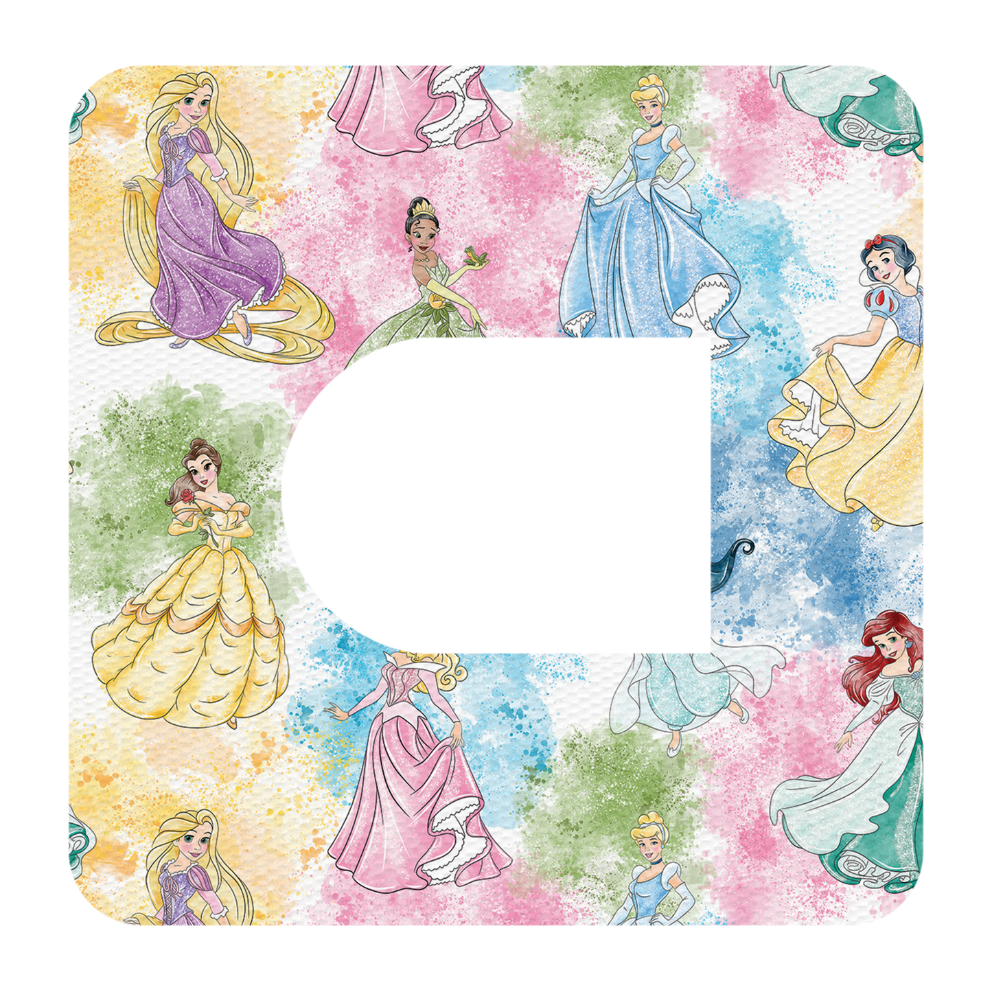 Omnipod Disney Princesses Design Patches