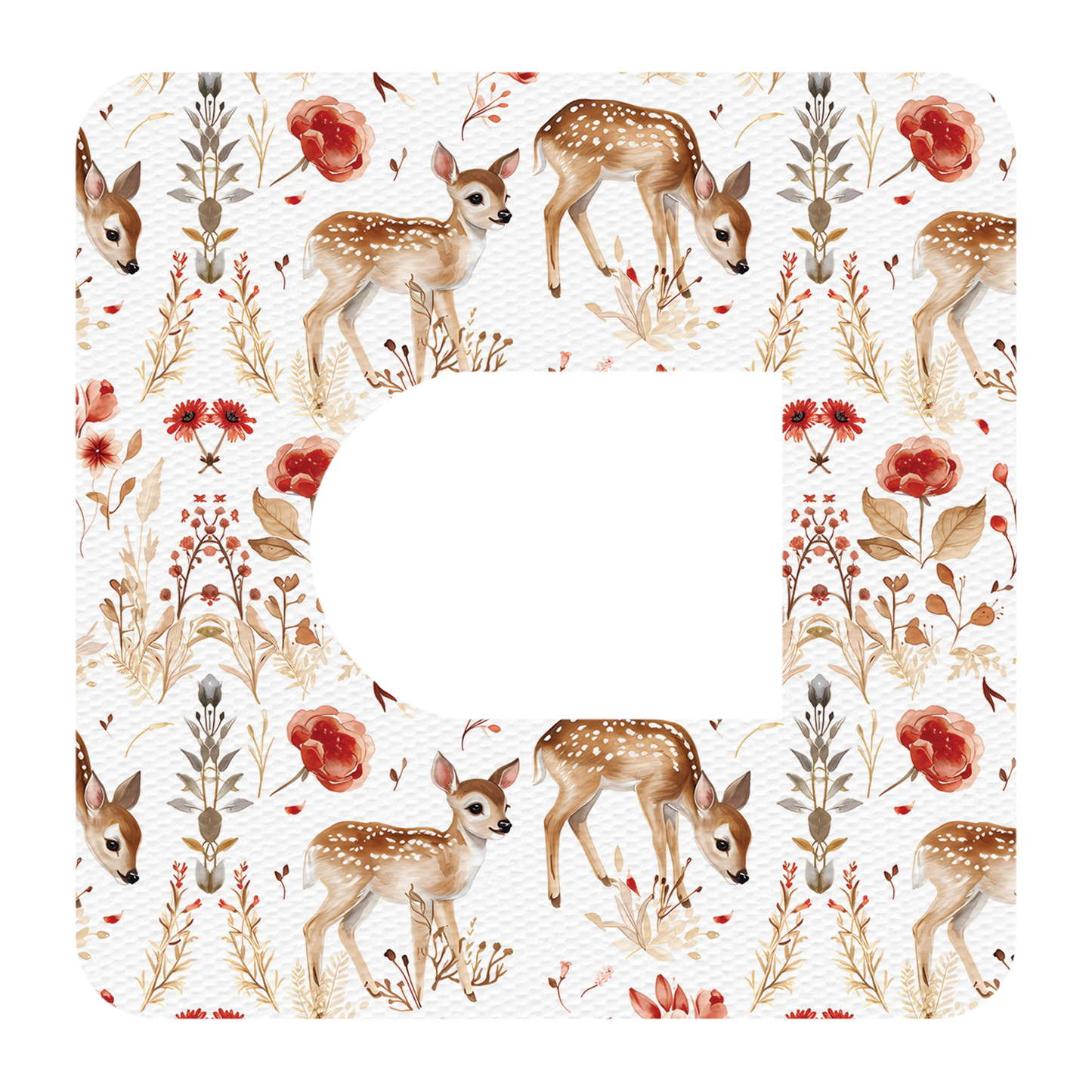 Omnipod Floral Animals Mix Design Patches
