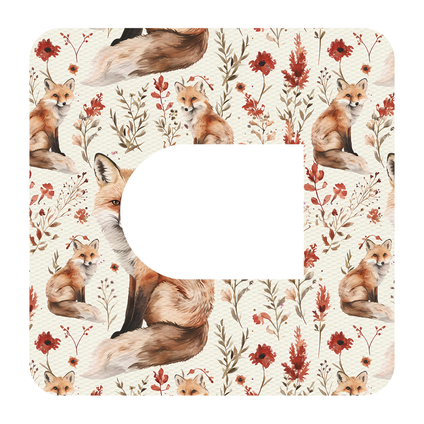 Omnipod Floral Animals Mix Design Patches