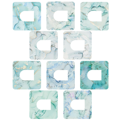 Omnipod Gold Foil Mix Design Patches