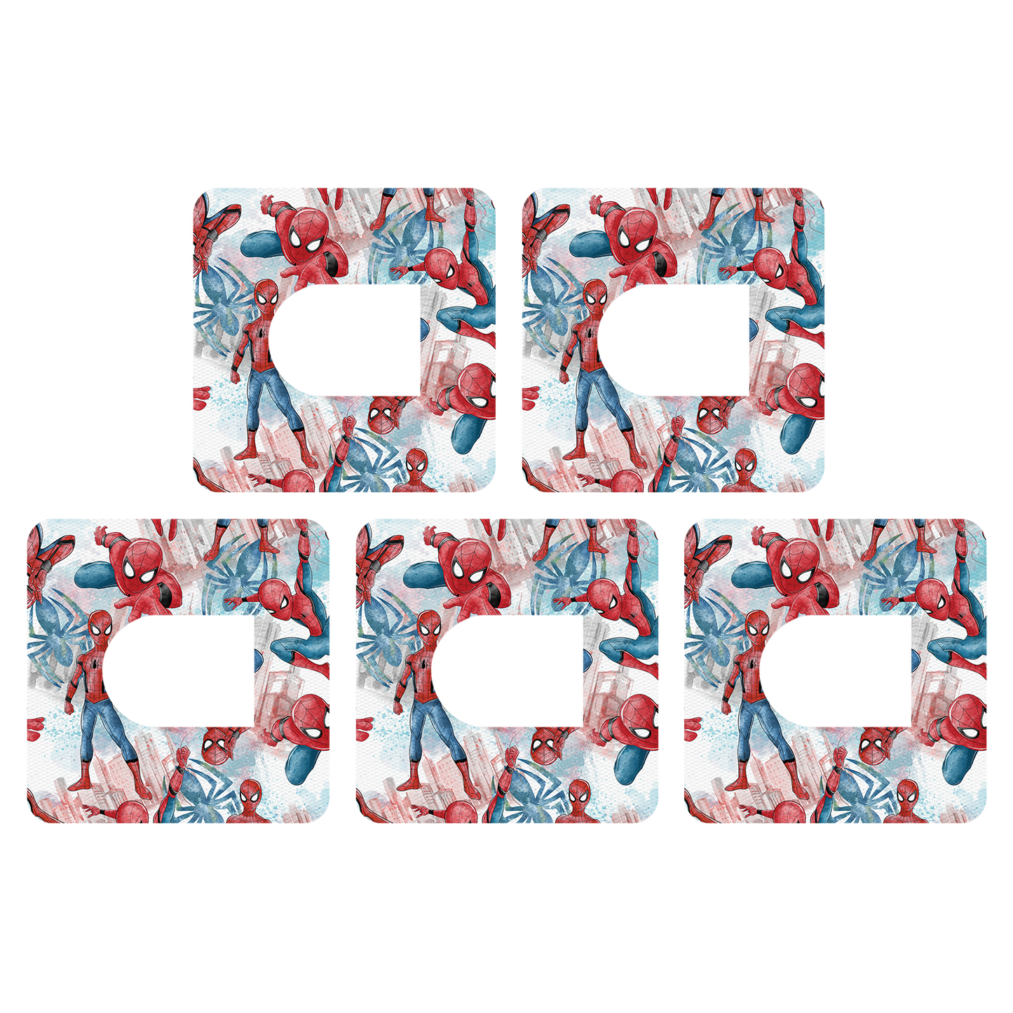 Omnipod Spiderman Design Patches