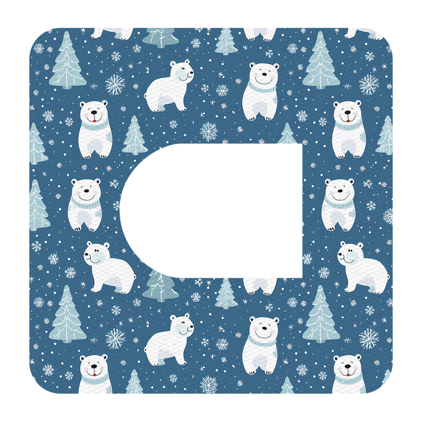 Omnipod Winter Animals Mix Design Patches