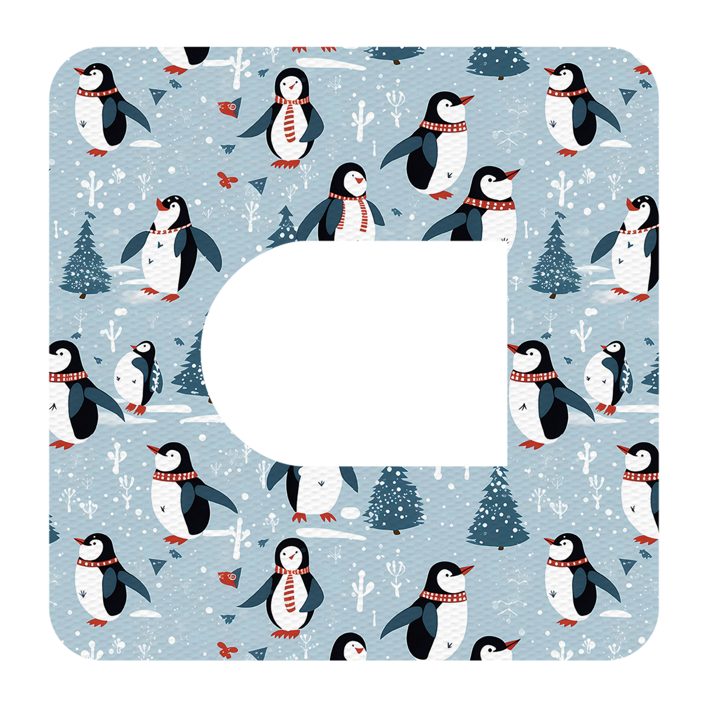 Omnipod Winter Animals Mix Design Patches