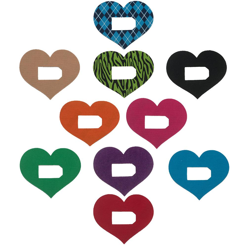Dexcom G6 Heart Shaped Patches