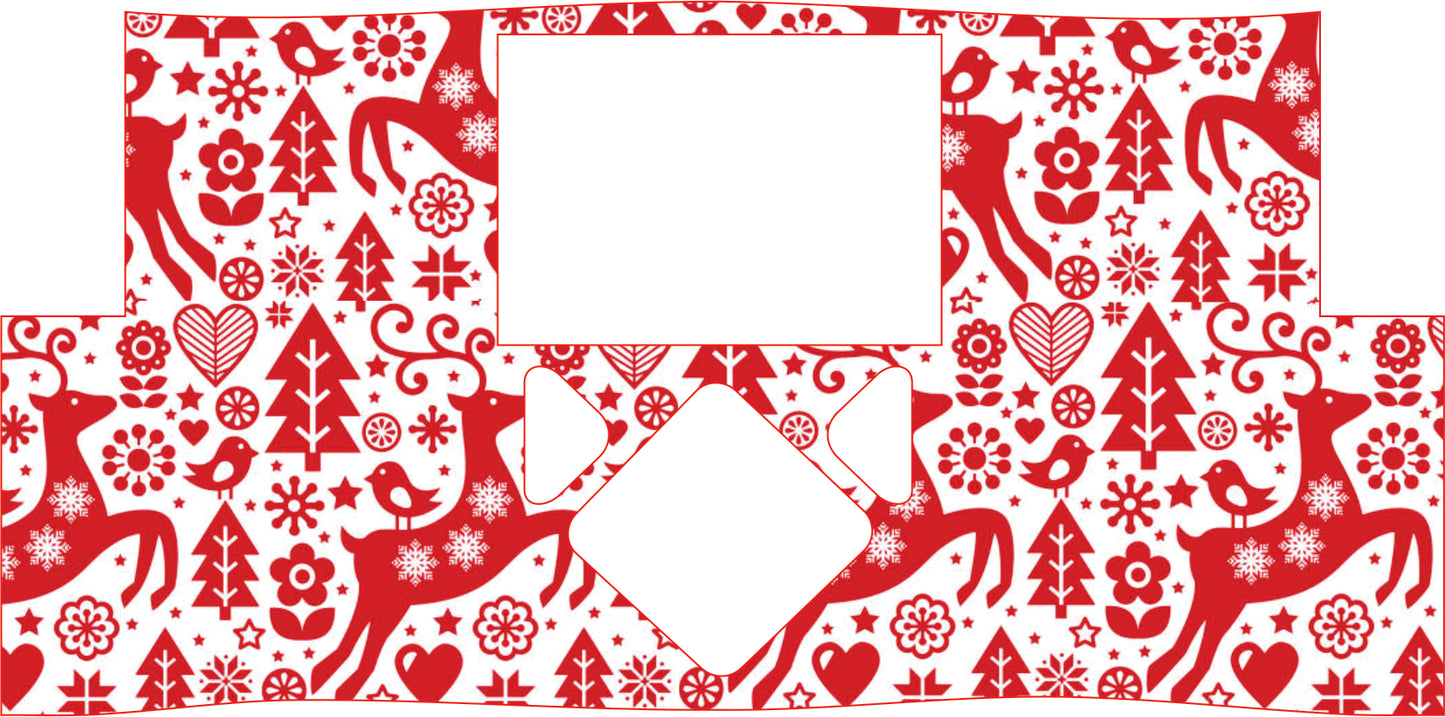 Medtronic Pump Sticker 630g,640g & 670g - Christmas theme