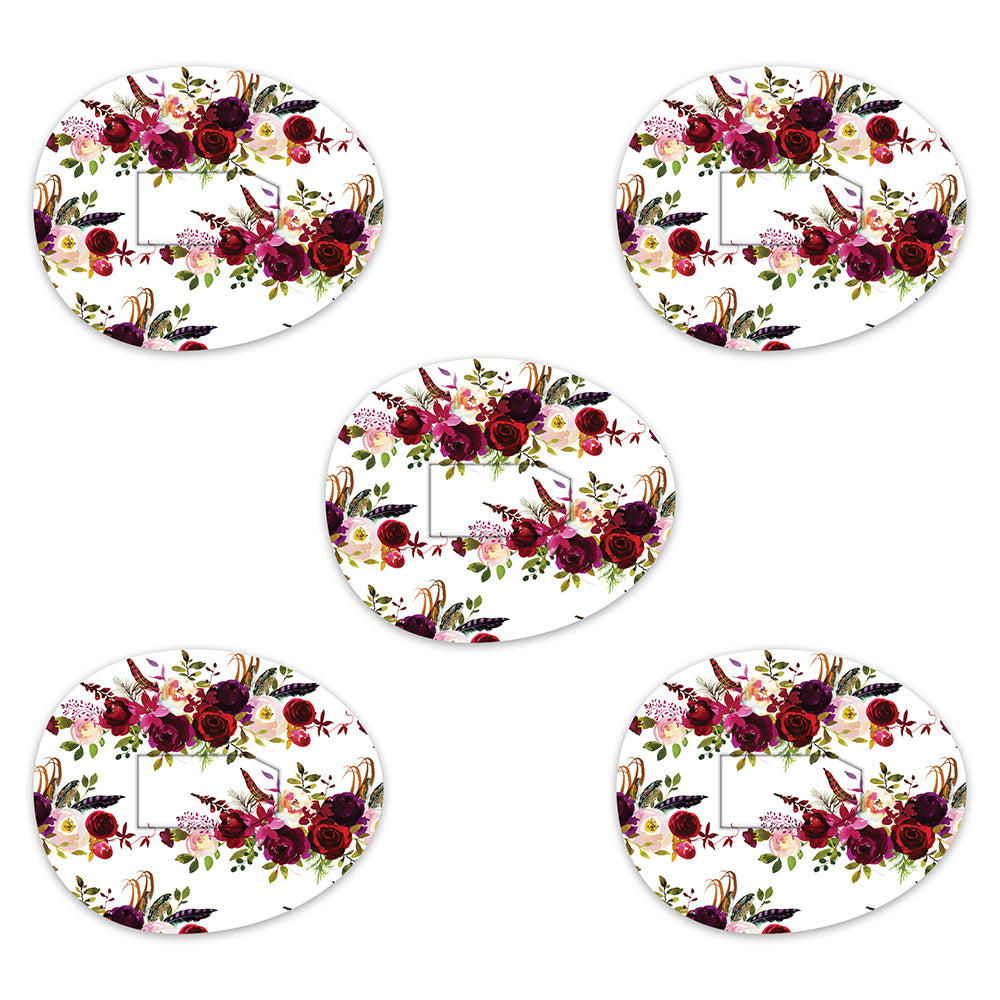 Dexcom Watercolour Floral Design Patches