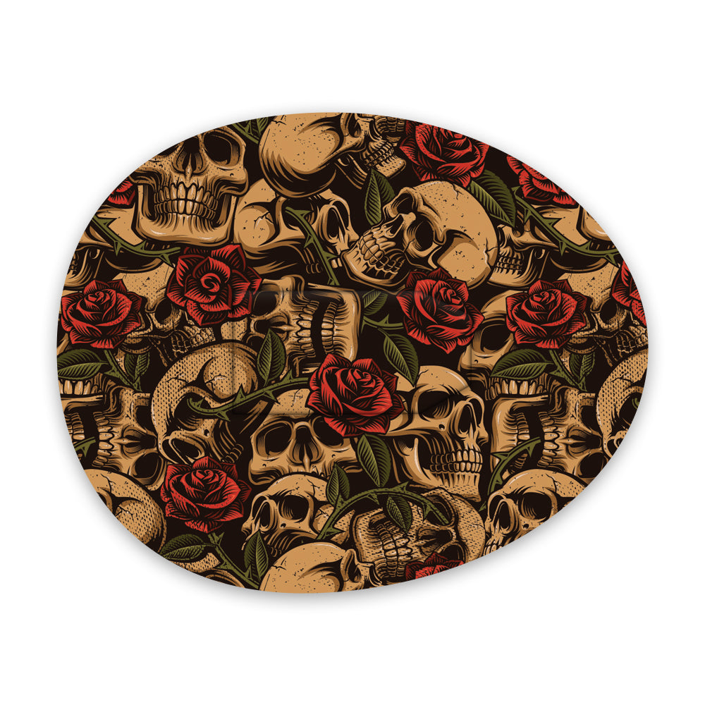 Dexcom Skulls & Roses Design Patches