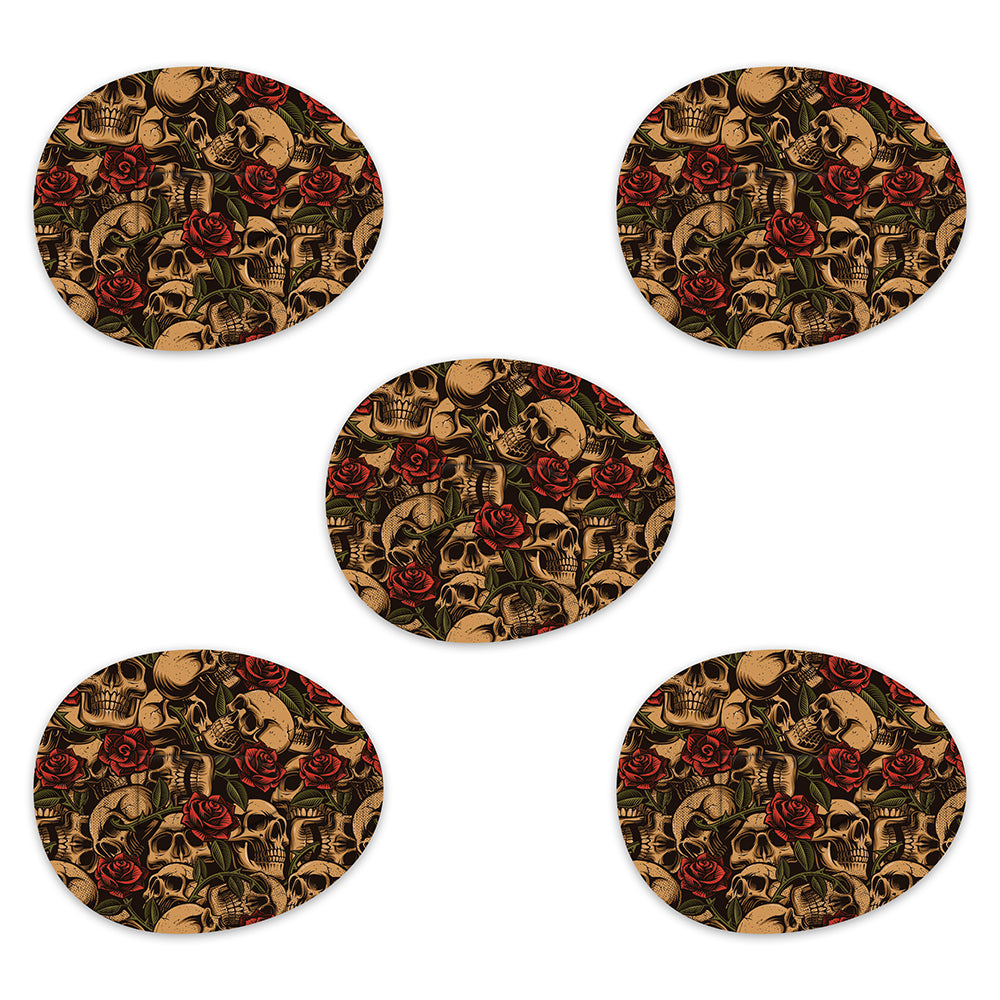 Dexcom Skulls & Roses Design Patches