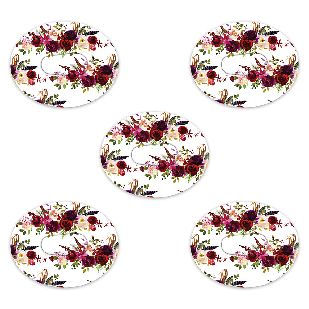 Dexcom Watercolour Floral Design Patches