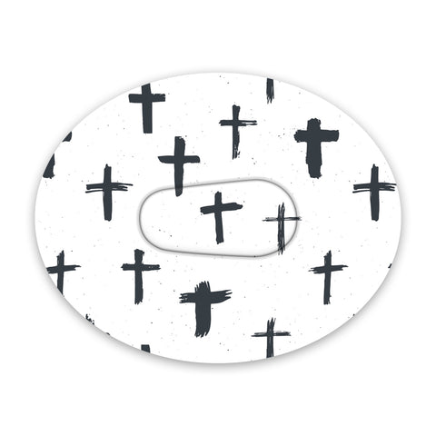 Dexcom Cross Pattern Design Patches