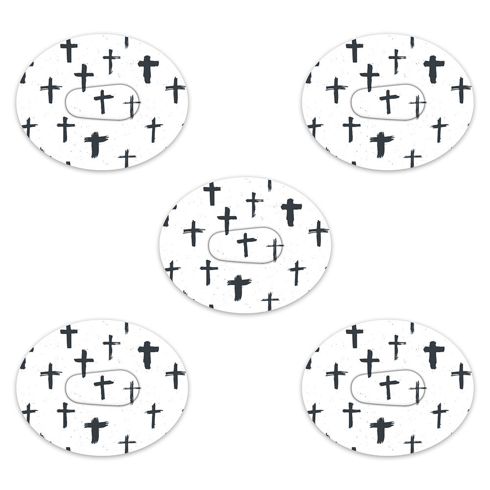 Dexcom Cross Pattern Design Patches