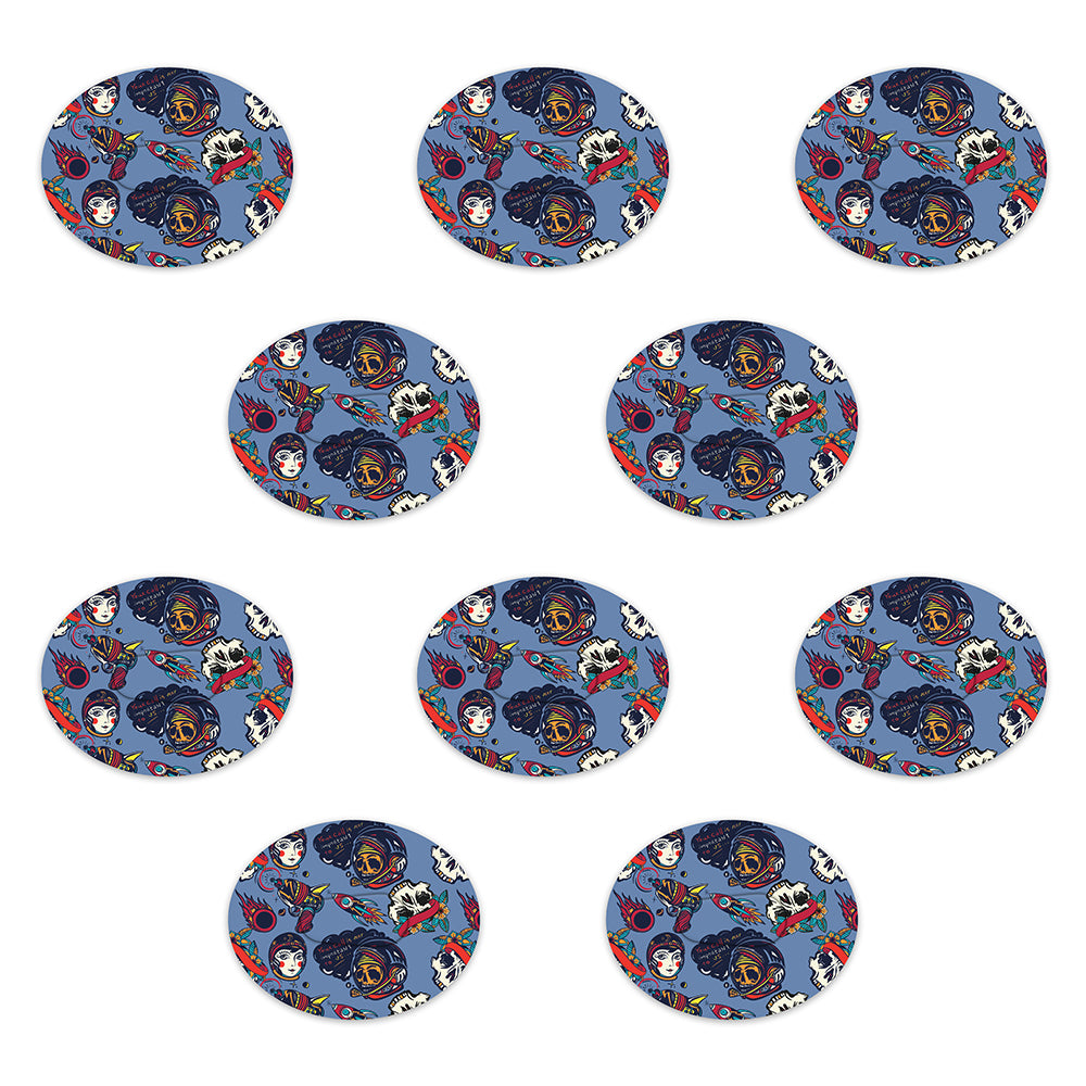 Dexcom Space Retro Design Patches