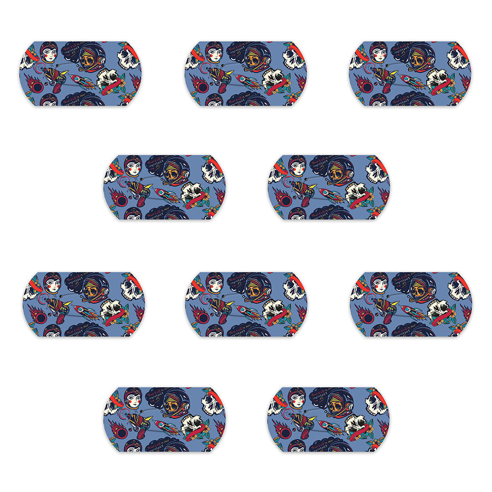 Dexcom Space Retro Design Patches