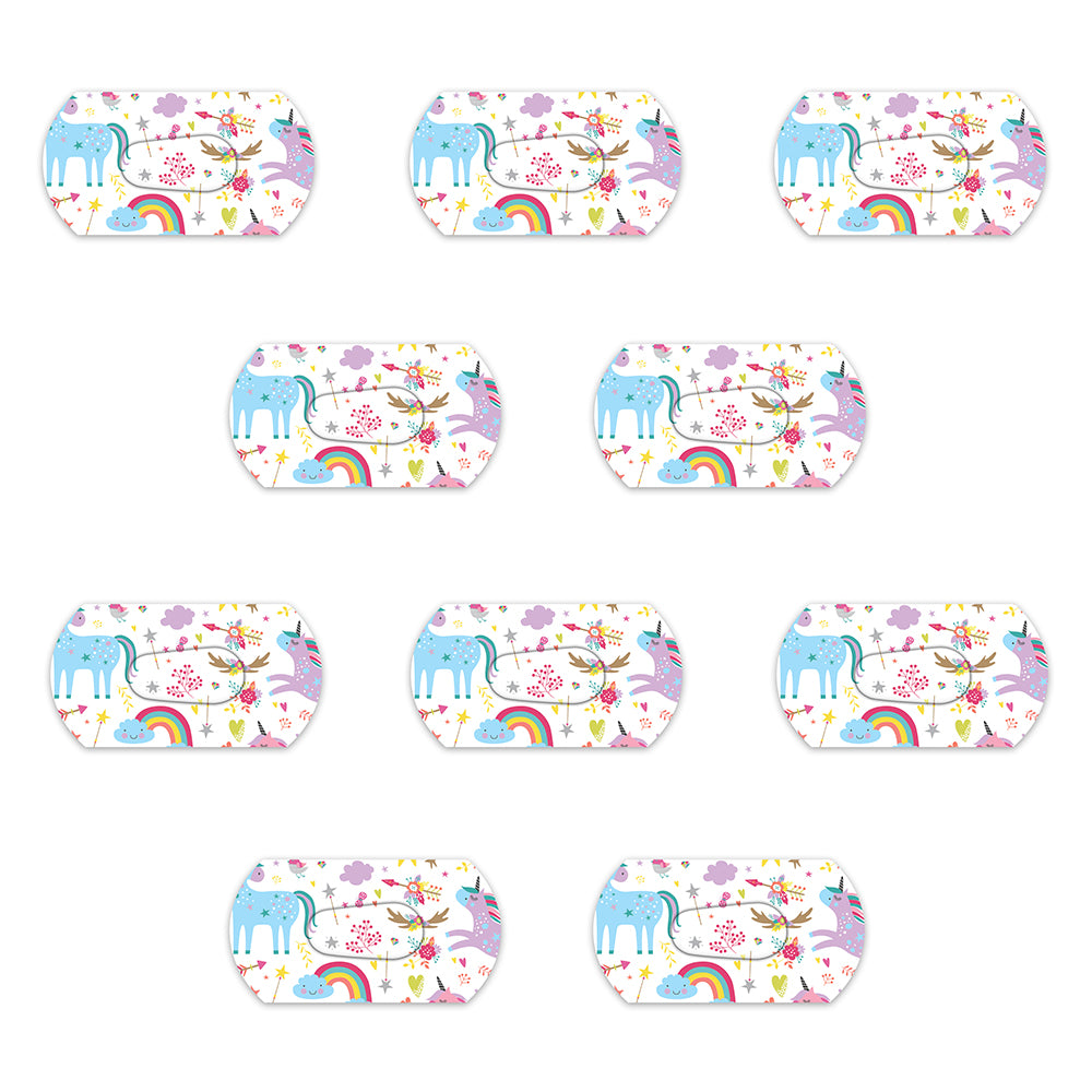 Dexcom Pastel Unicorns Design Patches