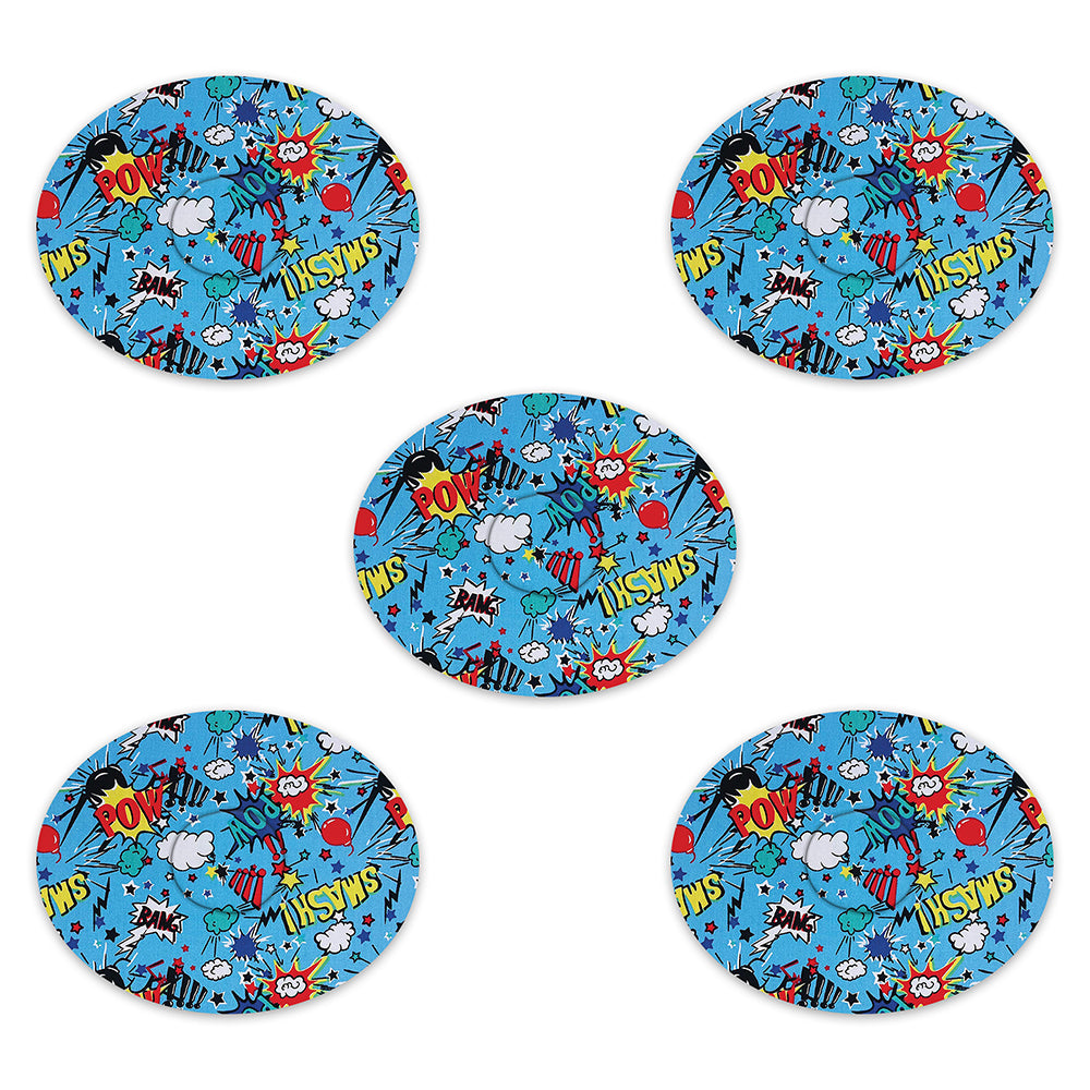 Dexcom Superhero Design Patches