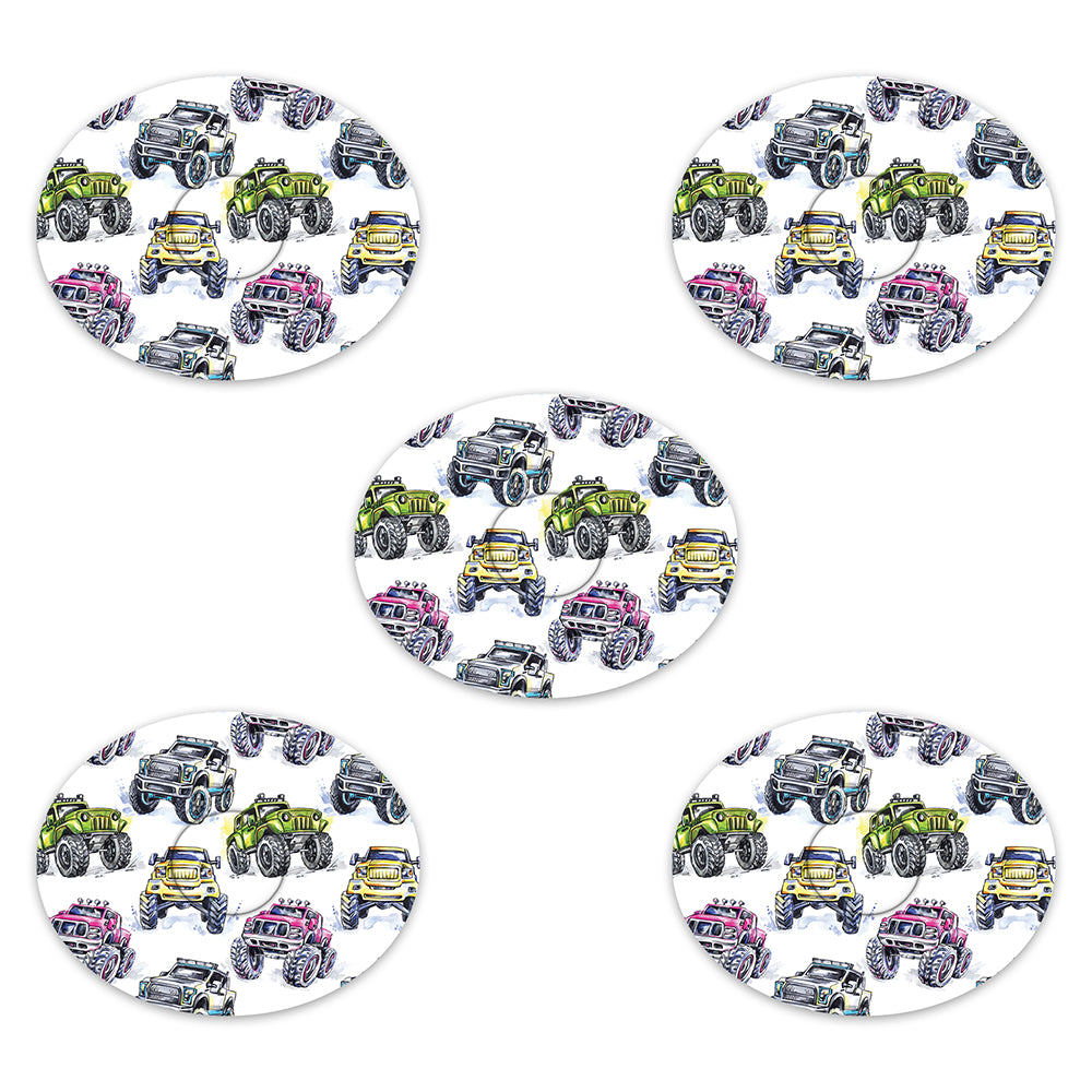 Dexcom Monster Truck Design Patches